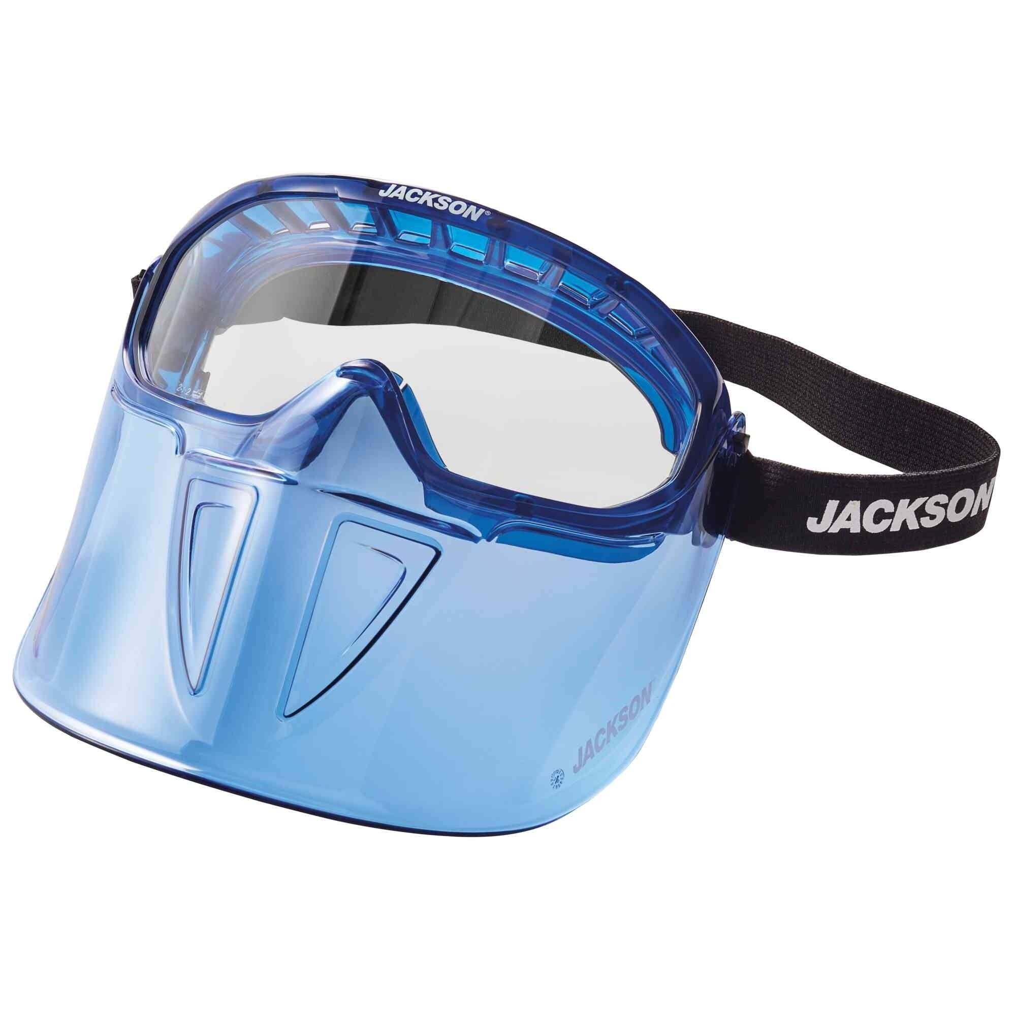 Jackson Safety GPL500 Series Premium Anti-Fog Goggle with Detachable Flip-Up/Flip-Down Face Shield, Model# 21000